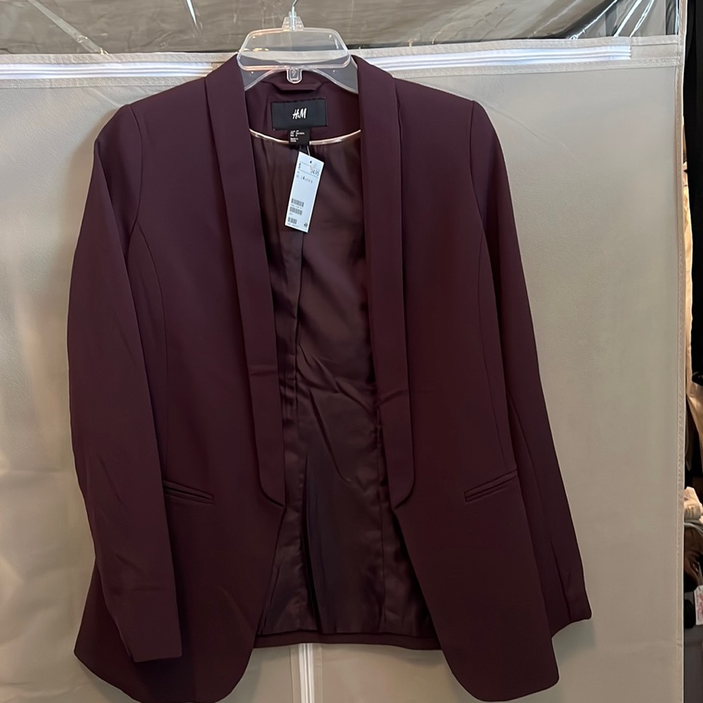 H&M purple blazer